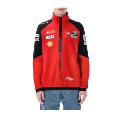 Sweat Kenny DUCATI REPLICA TEAMWEAR 26 - Noir / Rouge Ref : KE3022 