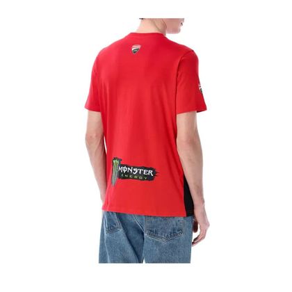 Kenny DUCATI MONSTER Short-sleeved T-Shirt - White