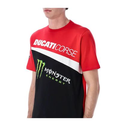 Kenny DUCATI MONSTER Short-sleeved T-Shirt - White
