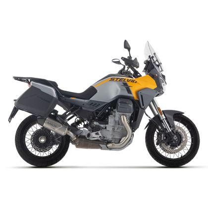 Silencieux Arrow INDY RACE EVO EMBOUT CARBONE - Gris