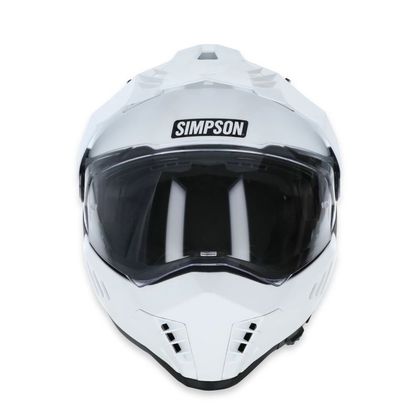Simpson XCURSIE - SOLIDE Integraalhelm - Wit