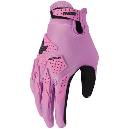 Thor LAUNCH - XP - WOMEN 2025 Cross gloves - Grey / Pink