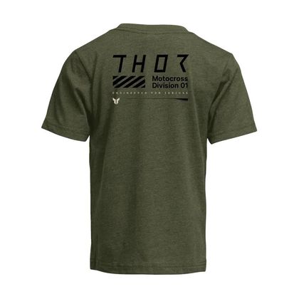 Thor STAMP - CHILDREN Short-sleeved T-Shirt - Brown / Green