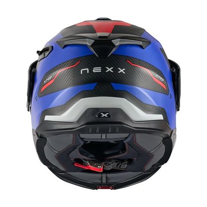 Nexx X.LIFECOUNTRY - TERRA Helmet - Blue / Red