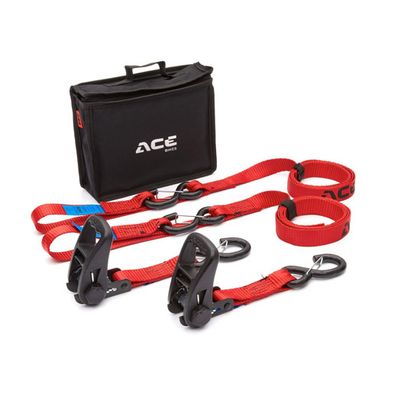 Acebikes Ratchet Premium 2 - Pack Set hook Universal Ratchet strap Ref : ACE00002A / ACE2025 