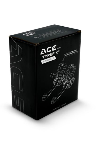 Acebikes TyreFix Rear Wheel Ratchets Universal Ratchet strap