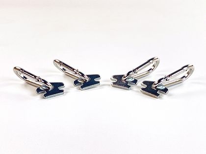 Acebikes Flexi Rail Expansion Set fixings Universal Carabiner Ref : ACE00008A / ACE5014 