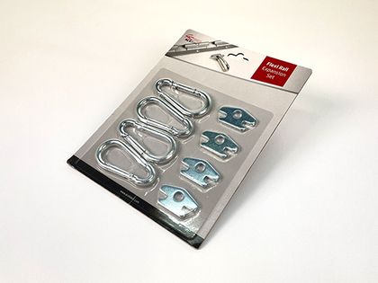 Acebikes Flexi Rail Expansion Set fixings Universal Carabiner