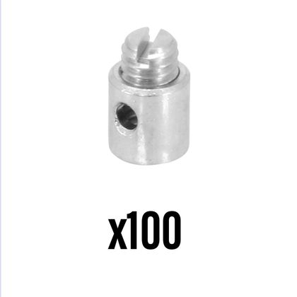 Serre-câble ALGI GAZ DIAM 5,5 mm - LONG 6 mm - DKV BOITE 100 00428000 - 100 Universel