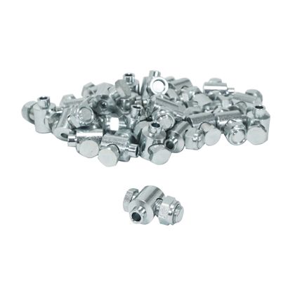 ALGI MOTO 3 KOMPONENTEN Ø 10mm - LÄNGE 15mm BLISTER 25 STÜCKE 00426000 - 025 Kabelklemme Universell Ref : ALGI00011A / 4816 