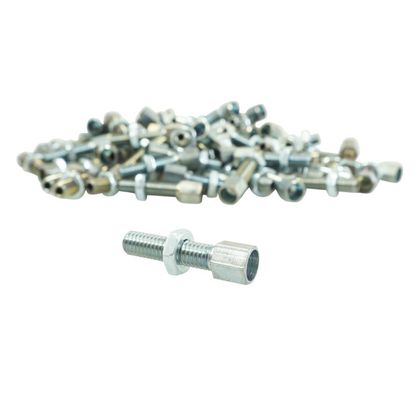 Tendeur de câble ALGI VIS CREUSE DIAM M6 - LONG 24mm - ALESAGE 6,8mm - PERCAGE 3 ACIER Universel Ref : ALGI00013A / 168980 