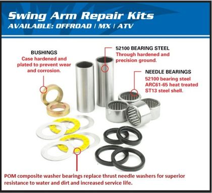 All Balls REPARATURKIT SCHWINGE FÜR XT600 84-89 Schwingenlagersatz