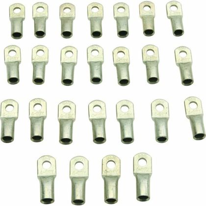 All Balls sertir 1/4" 4 AWG - lot 25 Universel Elektrisk terminal