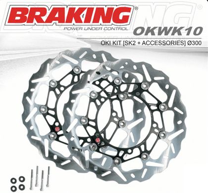 Disque de frein Wave Braking KIT OVERSIZE 300 T-MAX 15- SK2 3