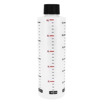 Artek ÖL GEMISCH BENZIN TRANSPARENT 250ml DECKEL Messbecher Universell