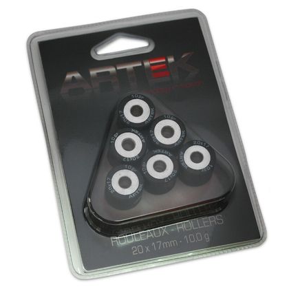 Artek MAXISCOOTER ROLLE K1 20x17 10,0g x6 Variatorrollen