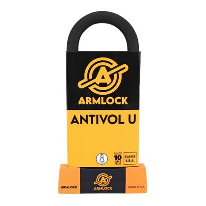 Armlock U CK3 - ORANGE 85x250 mm DIAM 18 mm CLASS SRA Universal Anti-theft device Ref : ARM00003A / 203225 