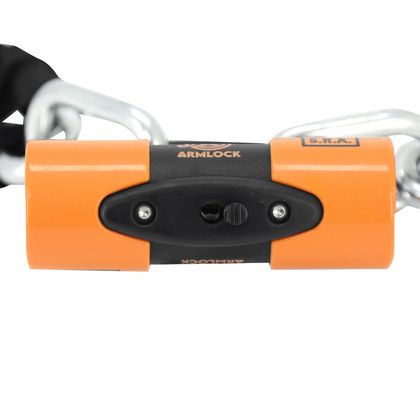 Armlock KETTE CK2 - ORANGE 1,20 M Diebstahlsicherung Universell
