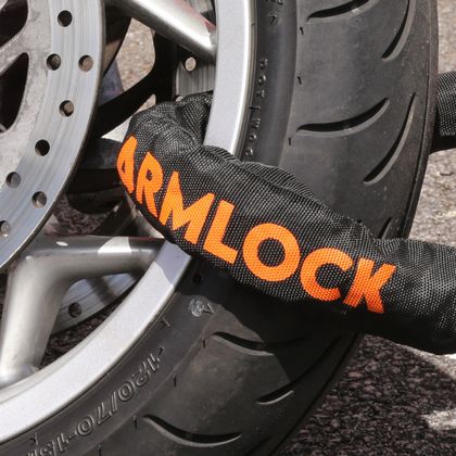 Armlock KETTE CK2 - ORANGE 1,20 M Diebstahlsicherung Universell