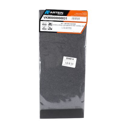 Feuille de joint Artein RENFORCE ACIER CS - 4700 R 195x475 mm 2 EPAISSEUR 1x1,00 1x1,50 mm RESISTE JUSQU'A 350 C CONVIENT CULASSE - POT ECHAPPEMENT Universel