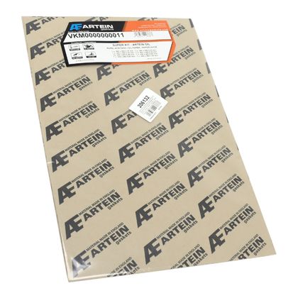 Feuille de joint Artein PAPIER HUILE OIL 350x450 mm 8 EPAISSEUR 1x0,15 1x0,20 1x0,25 1x0,30 1x0,40 1x0,50 1x0,80 1x1 mm RESISTE JUSQU'A 120 C Universel