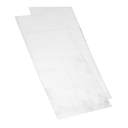 Artein THERMALISCHER SCHUTZ TEFIBRAL 195x475 mm 2 BLÄTTER DICKE - DICHTE 1x0,80 mm - 490 g - m2 1x1,60 mm - 1000 m2 BESTÄNDIG BIS Selbstklebende Hitzeschutzplatte Universell Ref : ARTE00126A / 16488 