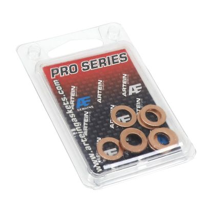 Artein COPPER WASHERS FLAT DIAM 8x14 1.50 mm BLISTER 10 PIECES PRO SERIES Universal Oil drain gasket