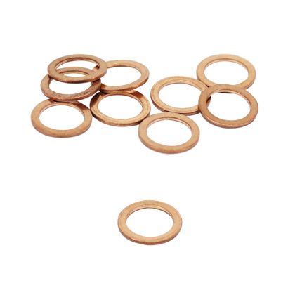 Artein COPPER WASHERS FLAT DIAM 14x20 1.50 mm BLISTER 10 PIECES PRO SERIES Universal Oil drain gasket Ref : ARTE00141A / 202806 