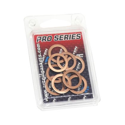 Artein COPPER WASHERS FLAT DIAM 14x20 1.50 mm BLISTER 10 PIECES PRO SERIES Universal Oil drain gasket