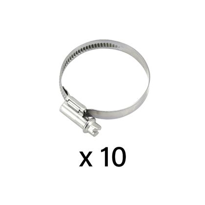 Colliers de serrage Artein CREMAILLERE W4 INOX 25 A 40 mm LARGEUR 9 mm Universel