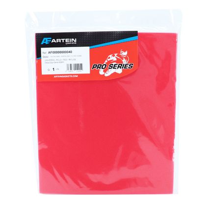 Artein UNIVERSELE ROOD SCHOUMOUSSE 280x330x10mm 60 PPI OM TE SNijden Luchtfilter