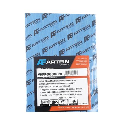 Feuille de joint Artein CARTON PRESSE CS - 4900 HAUT GAMME 140x195 mm S EPAISSEUR 0,80 mm Universel