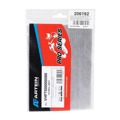 Plaque adhésive pare-chaleur Artein 140x195 mm S EPAISSEUR - 0,80 mm - 490 gr - m2 550 C - ADHESIF Universel