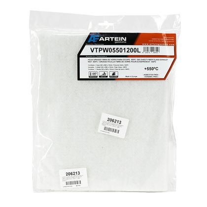 Artein 320x500 mm THICKNESS 10 mm 550 C PRO SERIES Universal Glass wool