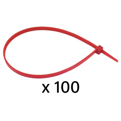 Artein NYLON TYP RILSAN 4,5x280 mm ROT Klemmringe Universell