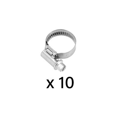 Colliers de serrage Artein CREMAILLERE W4 INOX 12 A 22 mm LARGEUR 9 mm Universel