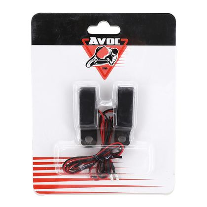 Avoc MOTO MATSUMOTO 6 LEDS BASIS ABS TRANSPARANT - L 60mm - H 10mm 15mm GOEDGEKEURD CE PAAR Richtingaanwijzer Universeel