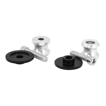 Avoc MOTO M8 ANODISED ALUMINIUM SILVER PAIR Diabolo
