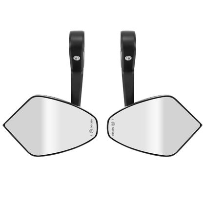 Avoc MOTO ARKAN ALUMINIUM HANDLEBAR END PLASTIC ADAPTER 7 - 8 OR 1 PAIR CE APPROVED Universal Rear-view mirror Ref : AVOC00069A / 184524 