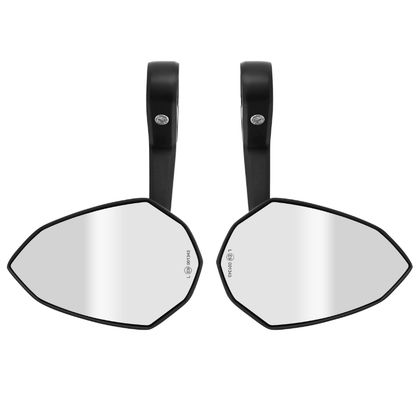 Avoc MOTO NEBRASKA LENKERENDEN AUS ALU KUNSTSTOFFADAPTER 7 - 8 ODER 1 PAAR CE-ZERTIFIZIERT Rückspiegel Universell Ref : AVOC00149A / 184523 
