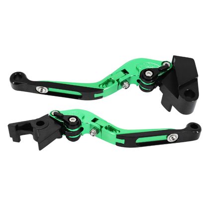 Leviers de frein et d'embrayage Avoc MOTO REGLABLE - RETRACTABLE Ref : AVOC00215A / 181805 KAWASAKI 900 Z 900 ABS (ZR900B) - 2017