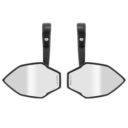 Rétroviseur Avoc MOTO OHIO EMBOUT GUIDON ALU ADAPTATEUR PLASTIQUE 7 - 8 OU 1 PAIRE HOMOLOGUE CE Universel Ref : AVOC00233A / 184527 