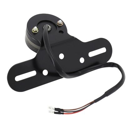Avoc REGISTRATION FIRE 50 A BOX - VINTAGE MOTORCYCLE UNIVERSAL LED SMOKED COVER - CE APPROVED Universal Plate support