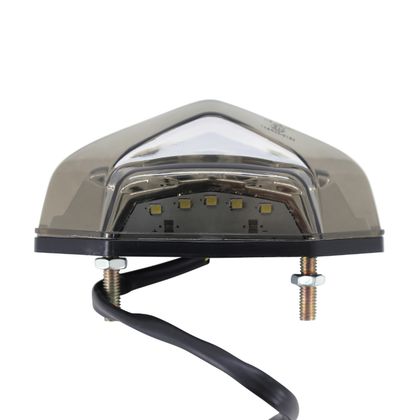 Feux arrière Avoc FEU MOTO UNIVERSEL STAR A LEDS COUVERCLE FUME 9 3 FILS HOMOLOGUE CE