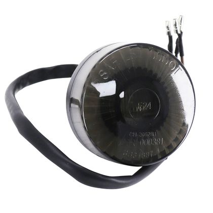 Avoc UNIVERSAL VINTAGE LED MOTORCYCLE LIGHT SMOKED COVER 3 WIRES CE APPROVED Rear lights