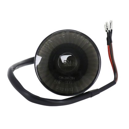Avoc UNIVERSAL VINTAGE LED MOTORCYCLE LIGHT SMOKED COVER 3 WIRES CE APPROVED Rear lights