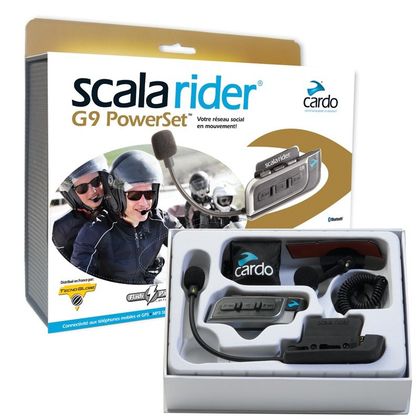 Intercom Cardo SCALA RIDER G9 POWERSET