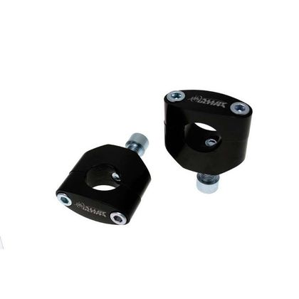 Pontet de guidon Alloy Ultima Standard pour T de fourche percé (guidon 28.6 mm Hauteur 35 mm) Universel