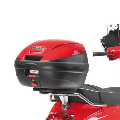 Support Top Case Givi Pour Piaggio Zip 50-125 (années >2012) - Compatible Monokey/Monolock, Capacité 10 Kg