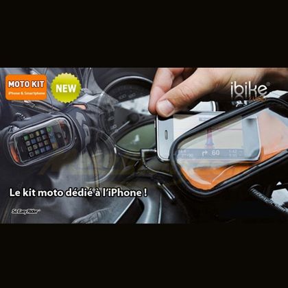 Intercom Xtream Wearther KIT iBike Rider / HOUSSE iPhone / Batterie